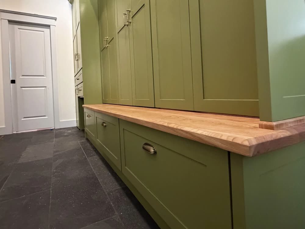 Bench top and drawer fronts